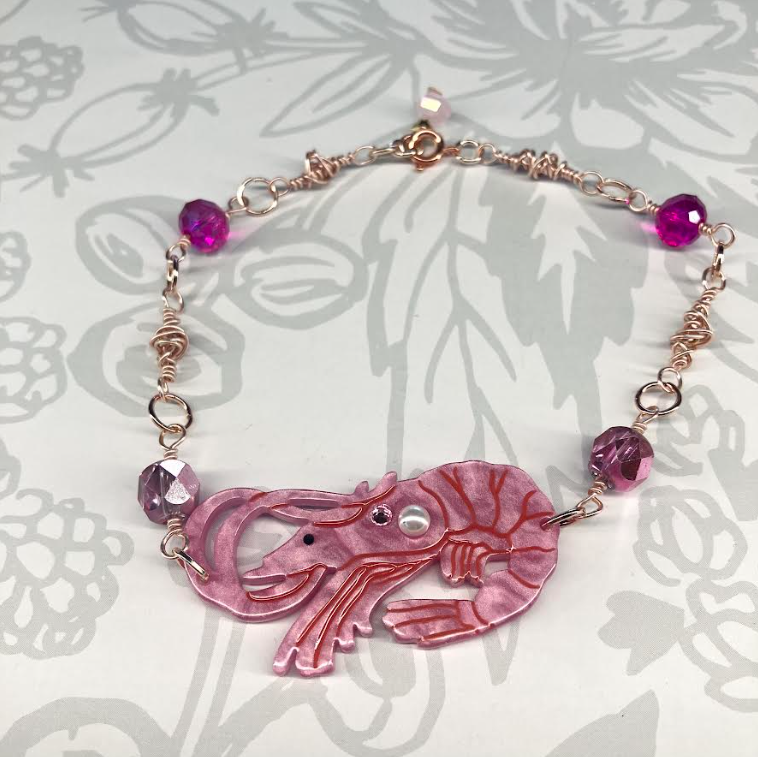 Create A Whimsical Shrimp Bracelet