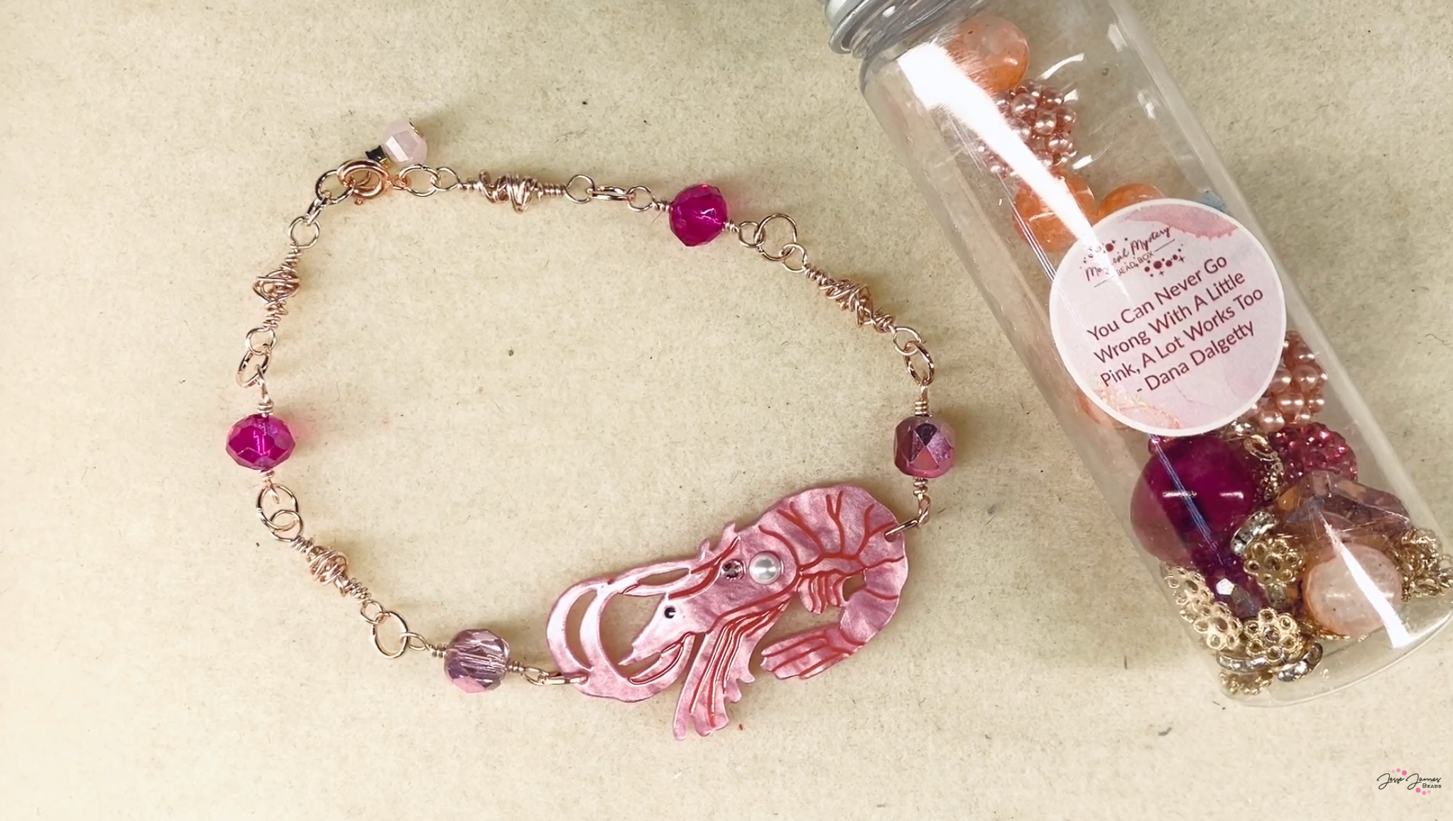 MAY BOX - Create A Whimsical Shrimp Bracelet