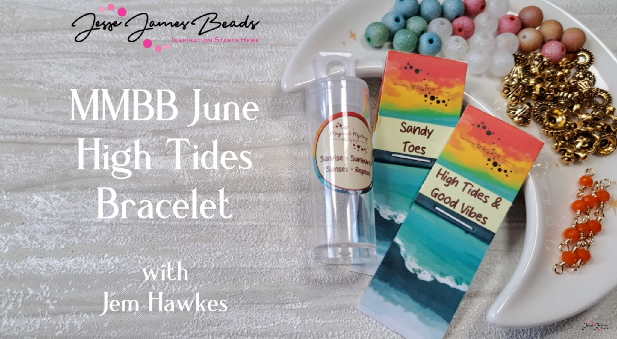 June 2025 -  DIY High Tides Wire-Wrapped Bracelet