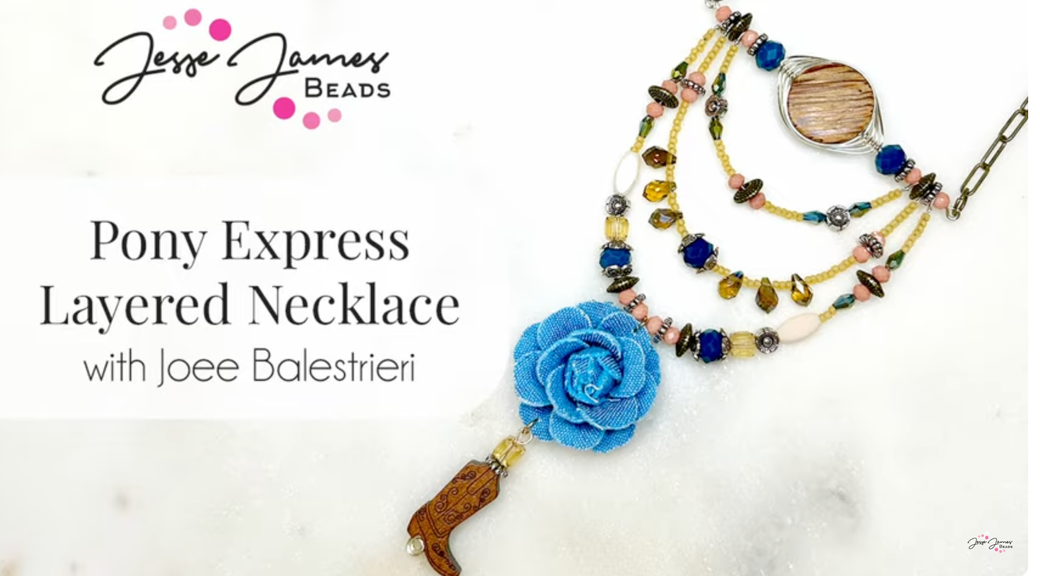 August 2025 -  DIY Pony Express Multi-Layer Focal Necklace