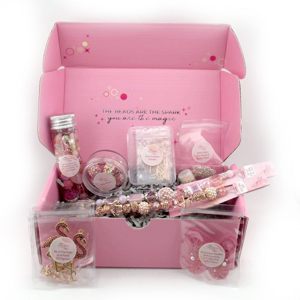 Think Pink - May 2026 Magical Mystery Bead Box